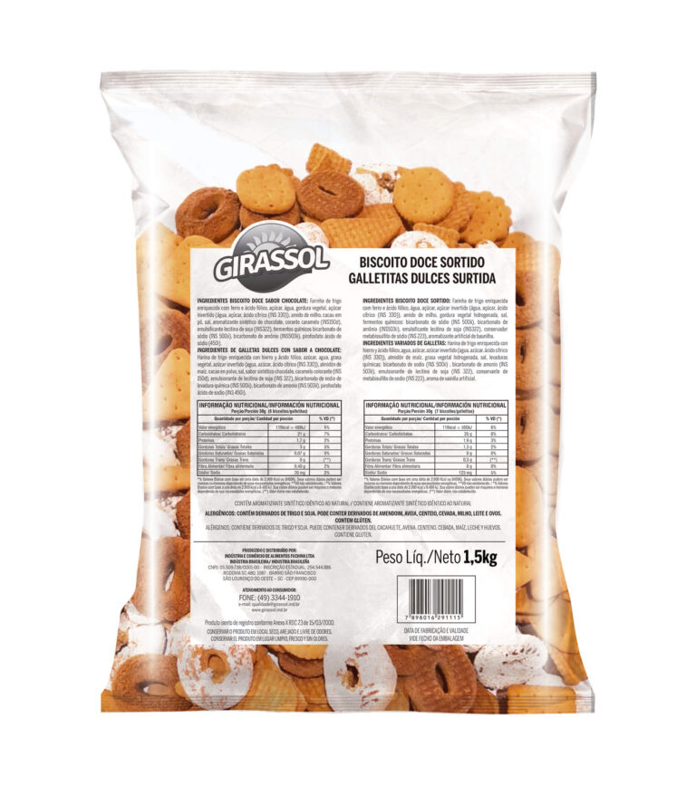Biscoito Sortido 1,5Kg