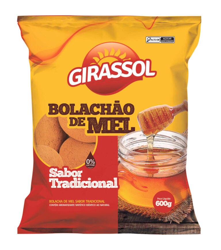 Bolachão de Mel 600g Tradicional