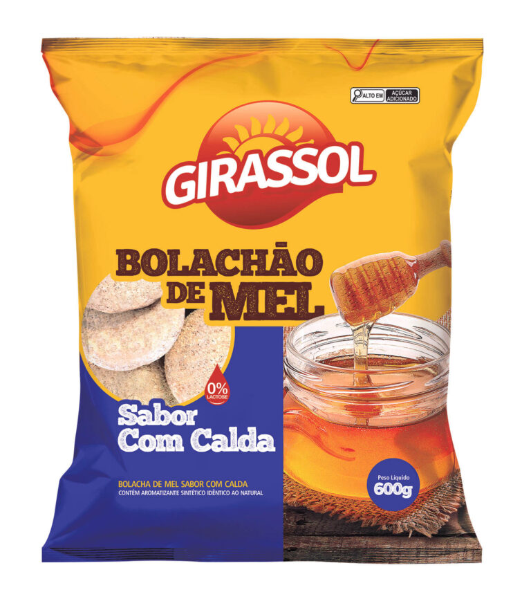 Bolachão de Mel 600g com Calda