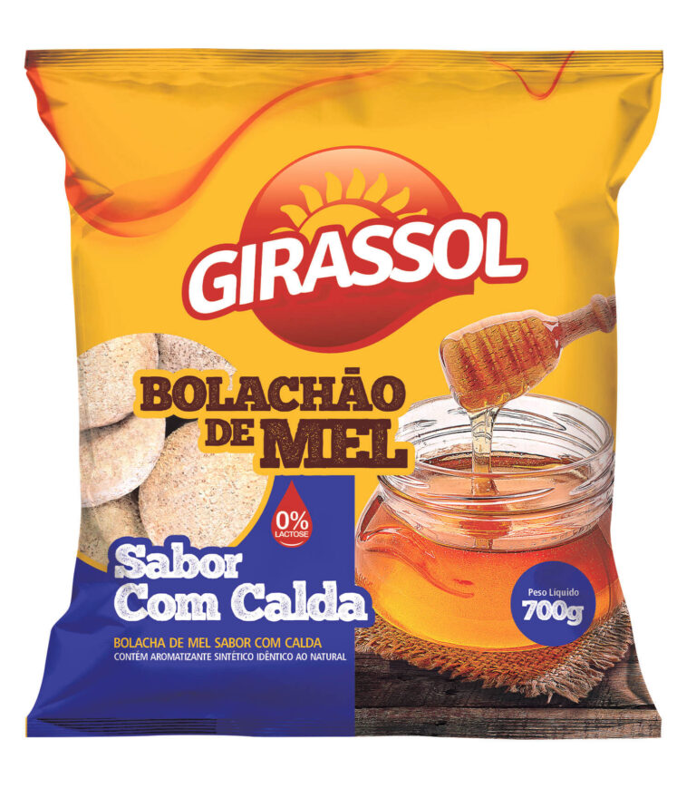 Bolachão de Mel 700g com Calda