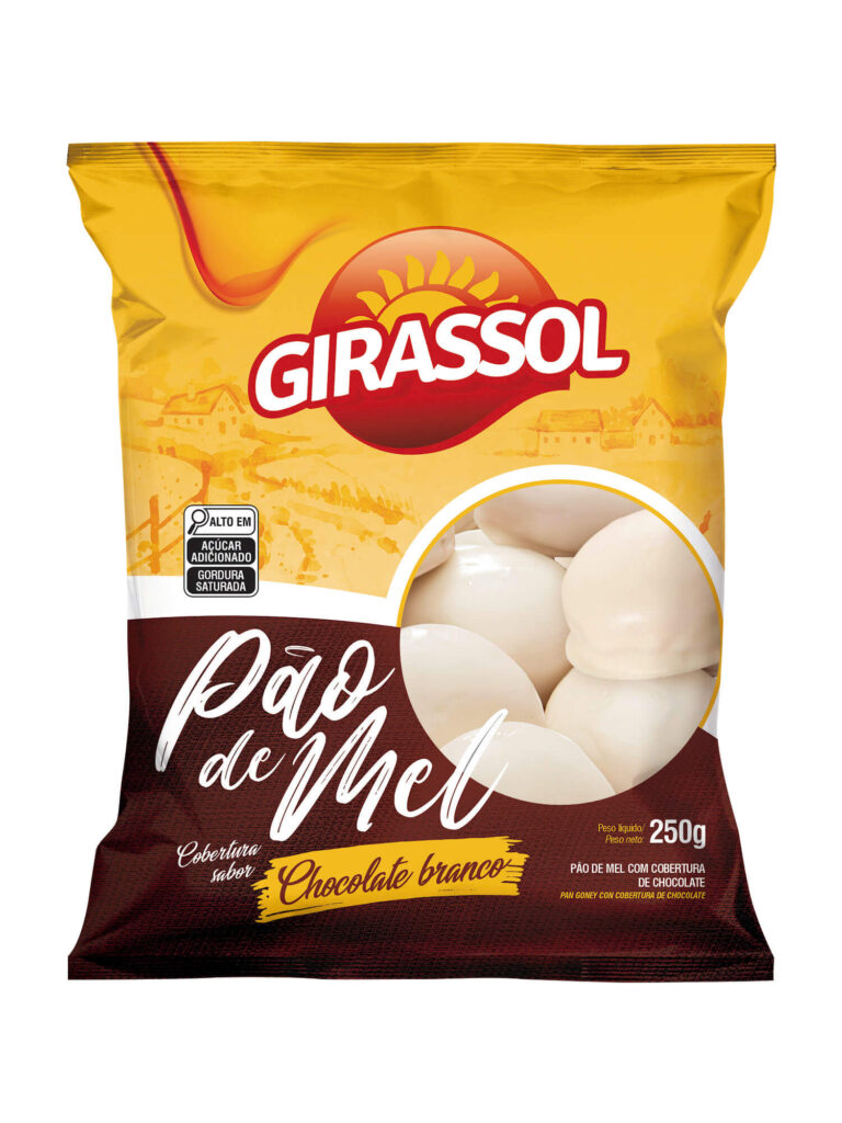 Pão de Mel Chocolate Branco 250g