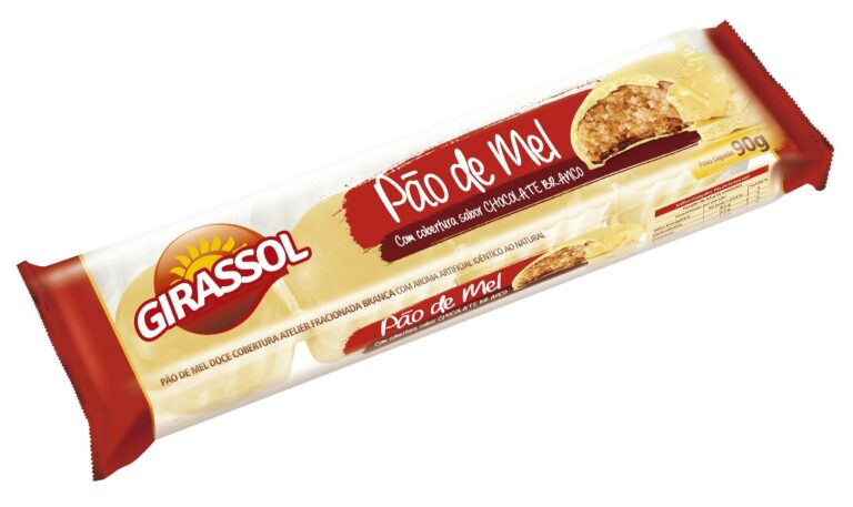 Pão de Mel Chocolate Branco 90g
