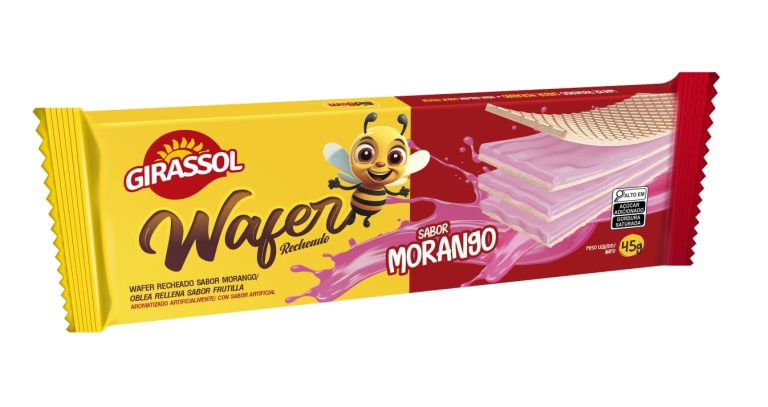 wafer de morango